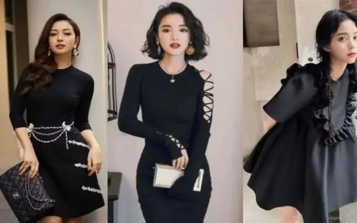 Cách Phối Phụ Kiện Với Đầm Đen