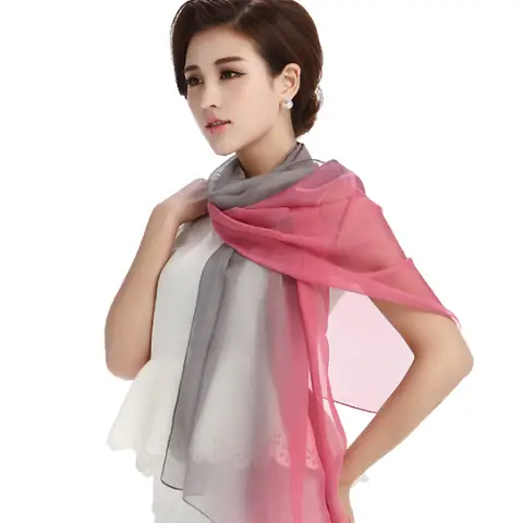 Cách Quàng Khăn Lụa Dài