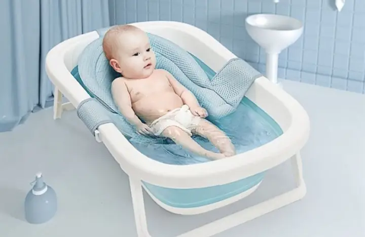 Cách Sử Dụng Lưới Tắm Cho Bé