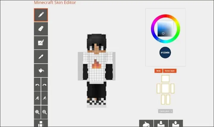 Cách Tạo Nhân Vật Trong Minecraft
