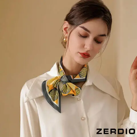 Cách Thắt Khăn Với Áo Sơ Mi