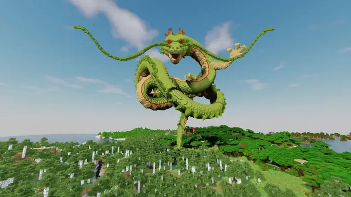 Cách Xây Rồng Trong Minecraft