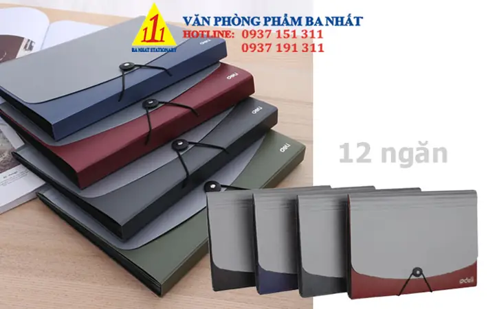 Cặp Đựng Tài Liệu Nhiều Ngăn