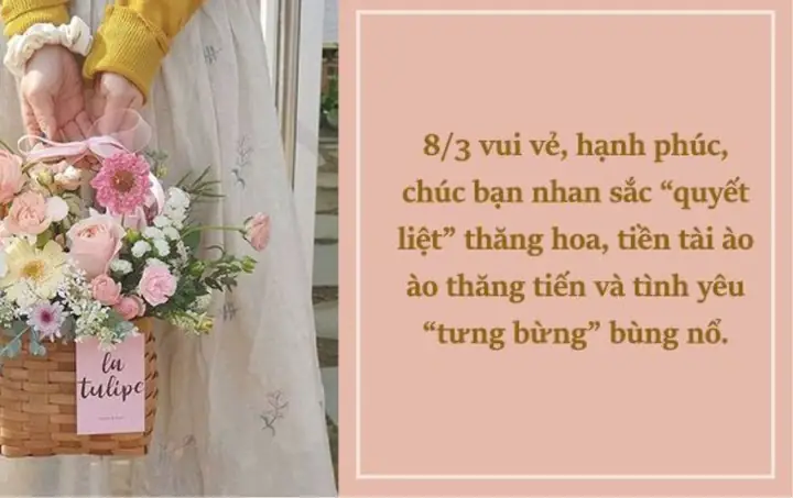Câu Chúc 8/3 Cho Bạn Bè