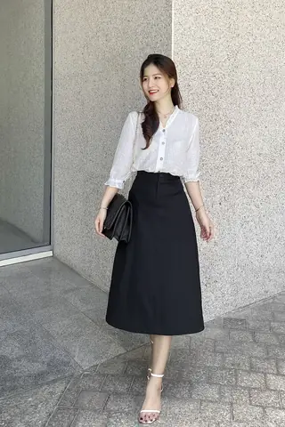 Chân Váy Công Sở Chữ A