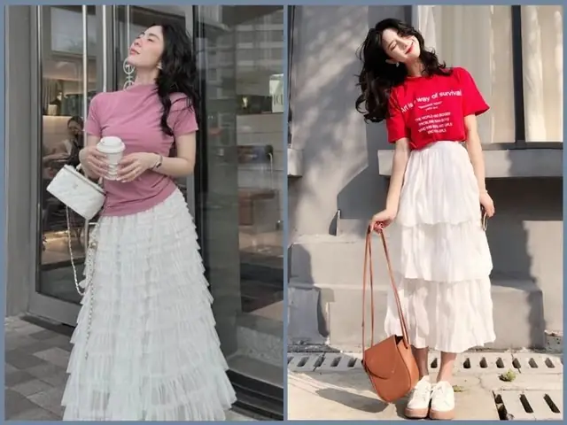 Chân Váy Dài Cho Người Lùn