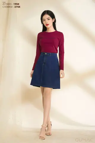 Chân Váy Jean Ngắn Ôm