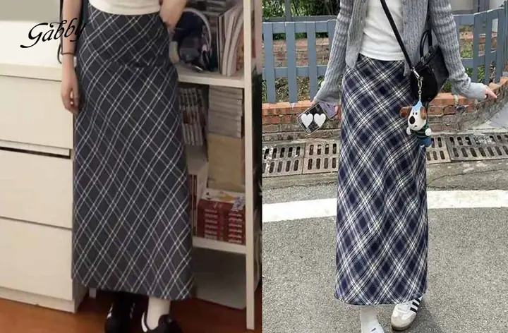 Chân Váy Kẻ Caro Hàn Quốc