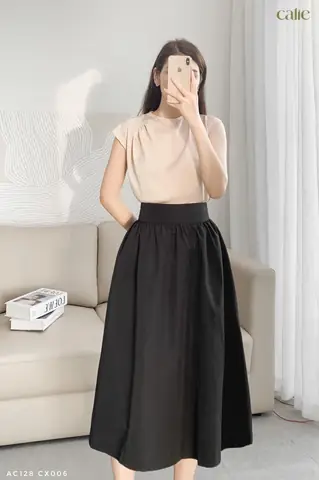 Chân Váy Xoè Dáng Dài Đẹp