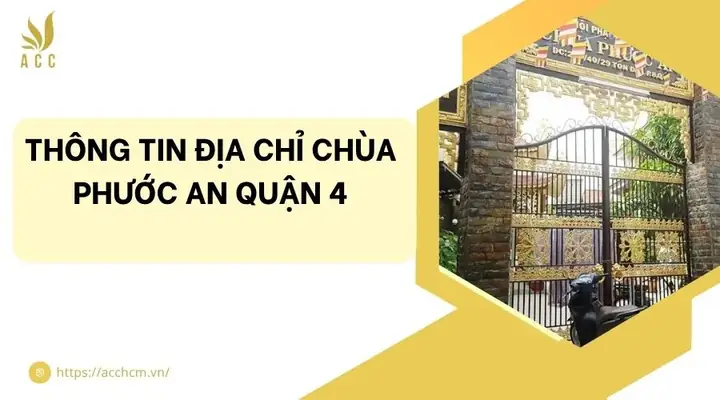 Chùa Phước An Quận 4: Đánh Giá Toàn Diện Về Kiến Trúc, Lịch Sử Và Trải Nghiệm