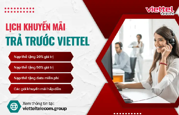 Khuyến Mãi Viettel Trả Trước Tháng 4/2026: Ưu Đãi Nạp Thẻ, Gói Data Giá Tốt
