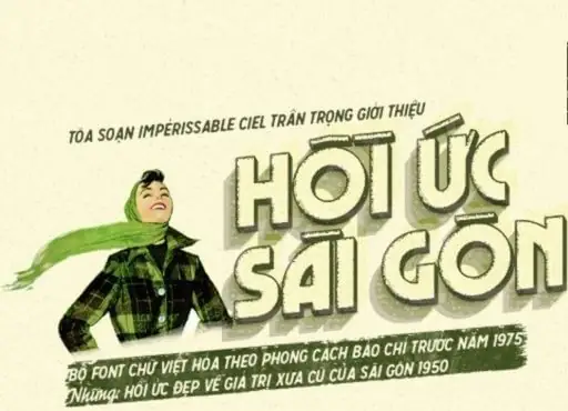 Cô Ba Sài Gòn Font