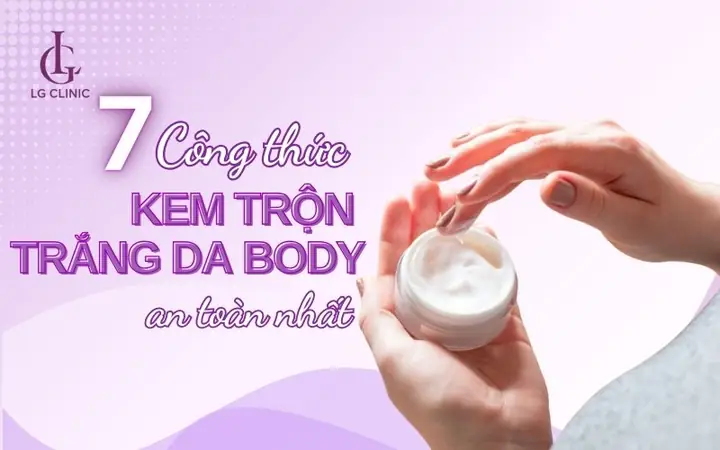 Công Thức Trộn Kem Siêu Trắng Spa
