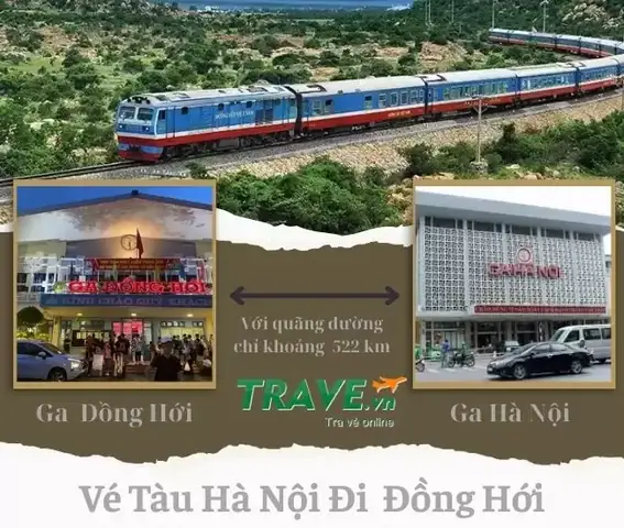 Đặt Vé Tàu Đi Đồng Hới