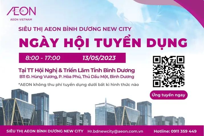 Eon Bình Dương Tuyển Dụng