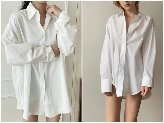 Gái Mặc Áo Sơ Mi Trắng