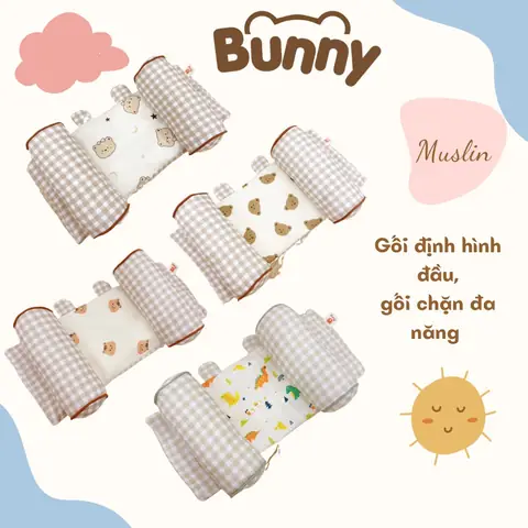 Gối Chặn Đầu Cho Bé Sơ Sinh