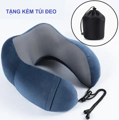 Gối Cổ Chữ U Cao Su Non