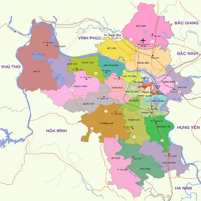 Hà Nội Có Những Quận Nào