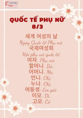 Hàn Quốc Có Ngày 8 3 Không