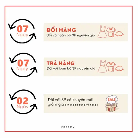 Hàng Sale Không Đổi Trả