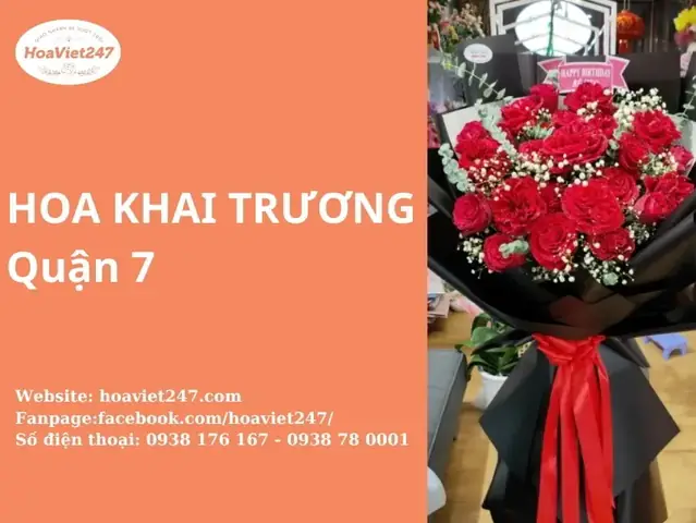 Review Chi Tiết: Top 5 Địa Chỉ Đặt Hoa Khai Trương Uy Tín Tại Quận 7