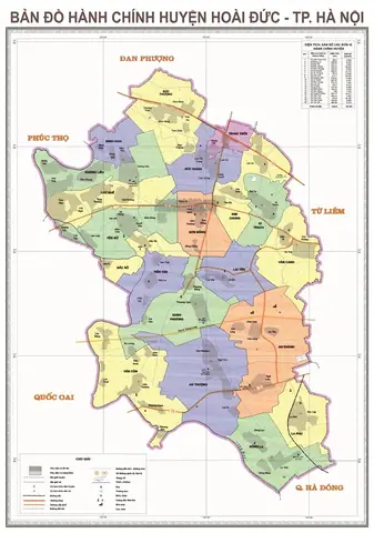 Hoài Đức Hà Nội Map