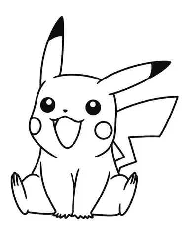 In Hinh Pokemon To Mau