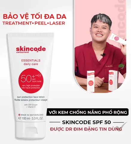 Review Kem Chống Nắng Skincode Sun Protection Face Lotion Spf 50: Đáng Để Đầu Tư Cho Da Nhạy Cảm?