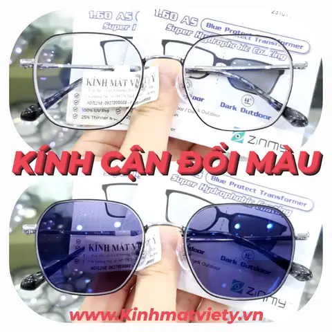 Kính Đổi Màu Chống Tia Uv