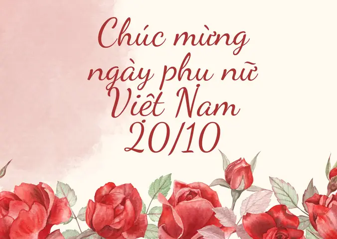 Lời Chúc Phụ Nữ 20 Tháng 10