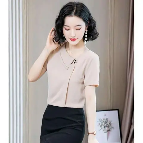 Mẫu Áo Cổ Sen Vuông