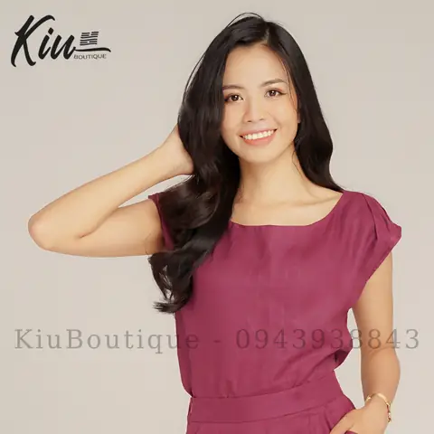 Mẫu Áo Cổ Thuyền Nữ Đẹp