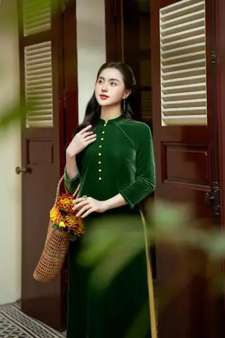 Mẫu Áo Nhung Trẻ Đẹp