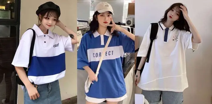 Hướng Dẫn Chọn Áo Phông Có Cổ Nữ Đi Học Đẹp & Phù Hợp Nhất