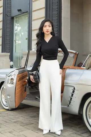 Mẫu Áo Thun Nữ Có Cổ Đẹp