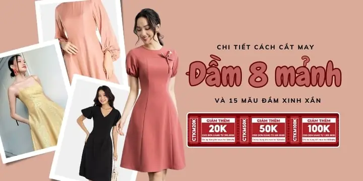 Top 15 Mẫu Đầm 8 Mảnh Đẹp Nhất 2026: Đánh Giá Chi Tiết & Gợi Ý Phối Đồ
