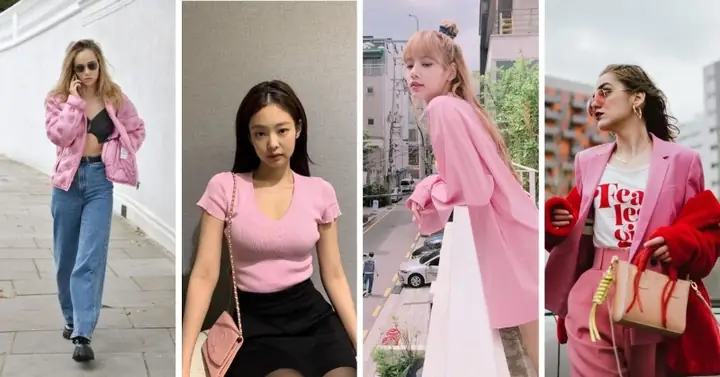 Màu Hồng Phối Với Màu Gì