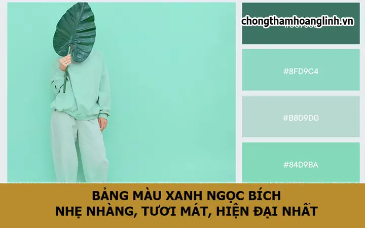 Màu Xanh Ngọc Bích Nhạt