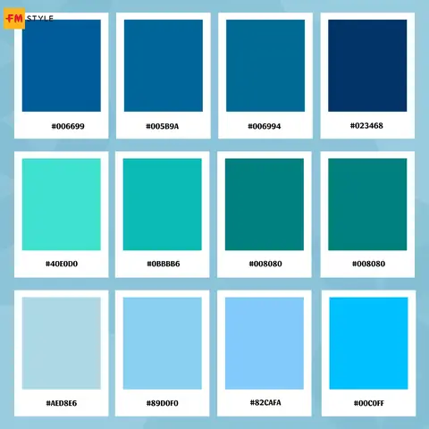 Màu Xanh Nước Biển Là Màu Gì