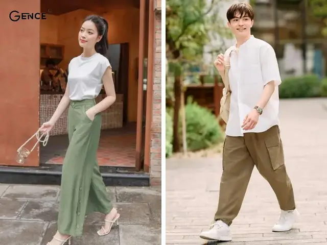 Màu Xanh Rêu Phối Với Màu Gì