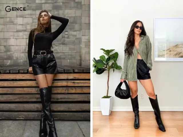 Đồ Với Boot Cao Quá Gối