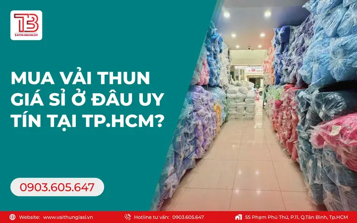 Mua Vải Thun Cotton Ở Tphcm