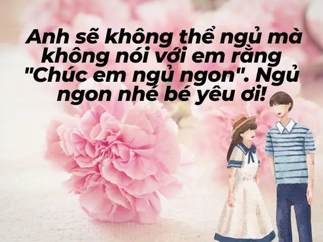 Những Lời Chúc Ngủ Ngon Người Yêu
