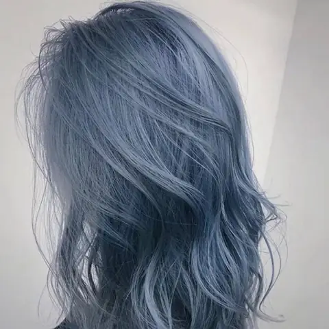 Nhuộm Tóc Màu Xanh Lam