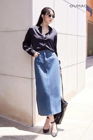 Phối Chân Váy Jean Đi Đám Cưới