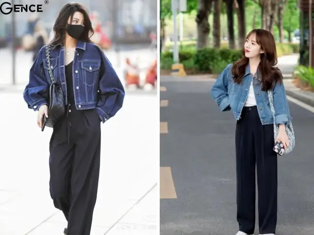 Phối Đồ Với Áo Khoác Jean Nữ