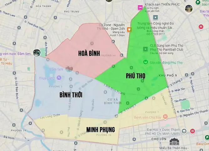 Quận 11 Có Bao Nhiêu Phường