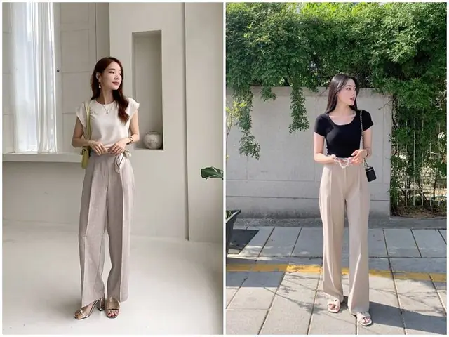 Quần Đũi Ống Rộng Mặc Với Áo Gì