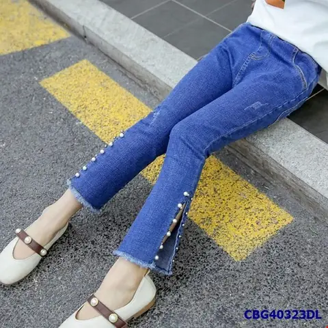 Quần Jean Cho Bé Gái 12 Tuổi